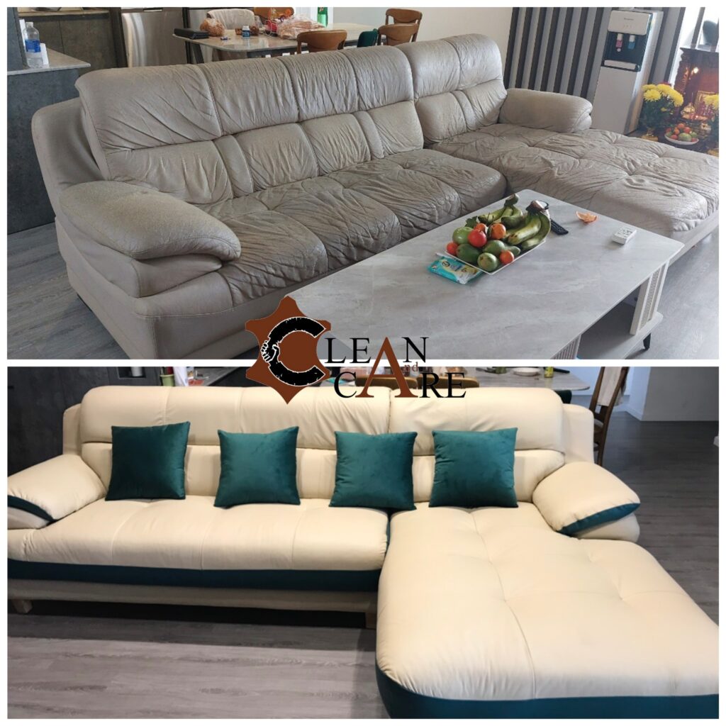 Có rất nhiều chất liệu để thay cho sofa từ vải, giả da, da công nghiệp đến da thật. Clean & Care sẽ tư vấn kỹ lưỡng và mang mẫu vải, da đến tận nơi để khách hàng tha hồ lựa chọn.