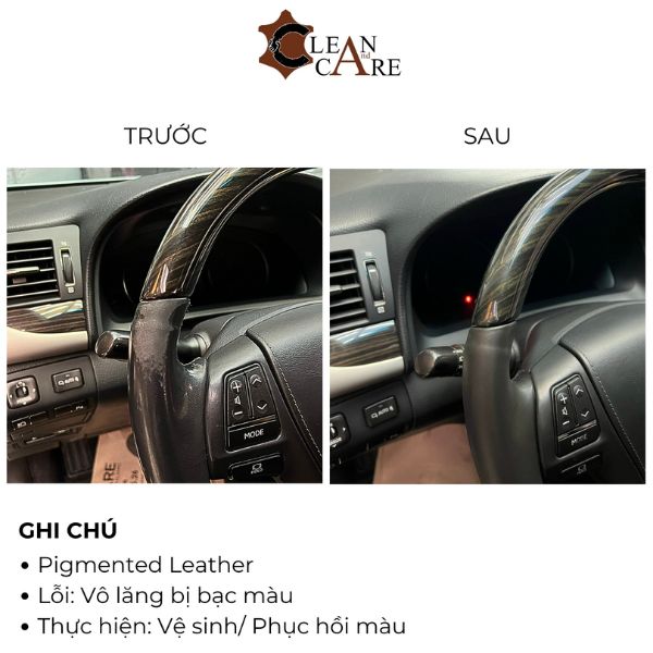 Vệ sinh ghế da ô tô chuyên nghiệp – Tăng độ bền và thẩm mỹ nội thất xe