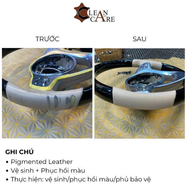 Vệ sinh ghế da ô tô chuyên nghiệp – Tăng độ bền và thẩm mỹ nội thất xe